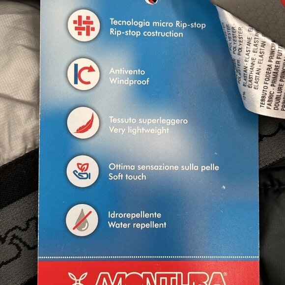 Montura Formula Skirt Italy Size S Primaloft Puffer RipStop Windproof Full Zip - Picture 15 of 16